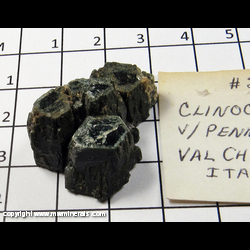 Mineral Specimen: Clinochlore variety: Penninite from Val Chisone, Torino Province, Piedmont, Italy Mineral Specimen: Clinochlore variety: Penninite from Val Chisone, Torino Province, Piedmont, Italy