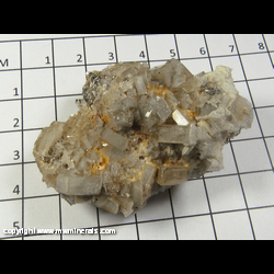 Mineral Specimen: Barite, Pyrite from Shirley Basin, Carbon Co., Wyoming Mineral Specimen: Barite, Pyrite from Shirley Basin, Carbon Co., Wyoming