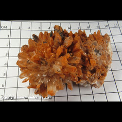 Mineral Specimen: Creedite from Mina Navidad, Abasolo, Durango, Mexico Mineral Specimen: Creedite from Mina Navidad, Abasolo, Durango, Mexico