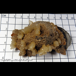 Mineral Specimen: Calcite from San Luis Potosi, Mexico Mineral Specimen: Calcite from San Luis Potosi, Mexico