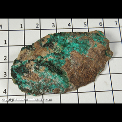 Mineral Specimen: Dioptase from Harquahala Mine, Martin Peak, Salome, La Paz Co., Arizona Mineral Specimen: Dioptase from Harquahala Mine, Martin Peak, Salome, La Paz Co., Arizona