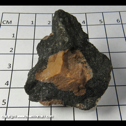 Mineral Specimen: Saponite from Green Road Quarry (Ballyclare Old Quarry), Ballyclare, Co. Antrim, Northern Ireland Mineral Specimen: Saponite from Green Road Quarry (Ballyclare Old Quarry), Ballyclare, Co. Antrim, Northern Ireland