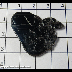 Mineral Specimen: Hematite Crystal from Brumado, Bahia, Brazil Mineral Specimen: Hematite Crystal from Brumado, Bahia, Brazil
