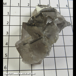 Mineral Specimen: Fluorite with Included Stibnite Phantoms from Boulder Hill Mine, Wellington, Silver Glance Dist., Wellington Hills, Douglas Co., Nevada Mineral Specimen: Fluorite with Included Stibnite Phantoms from Boulder Hill Mine, Wellington, Silver Glance Dist., Wellington Hills, Douglas Co., Nevada