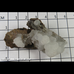 Mineral Specimen: Calcite from Southwestern Mine, Bisbee, Warren District, Cochise Co., Arizona Mineral Specimen: Calcite from Southwestern Mine, Bisbee, Warren District, Cochise Co., Arizona