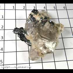 Mineral Specimen: Hematite Crystals, Rutile, Quartz from Cavradi Gorge, Cumera Valley, Tujetsch, Vorderrhein Valley, Grischun, Switzerland Mineral Specimen: Hematite Crystals, Rutile, Quartz from Cavradi Gorge, Cumera Valley, Tujetsch, Vorderrhein Valley, Grischun, Switzerland