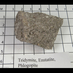 Mineral Specimen: Tridymite, Enstatite, Phlogopite from Horizon Ridge 2, Henderson, Clark Co., Nevada Mineral Specimen: Tridymite, Enstatite, Phlogopite from Horizon Ridge 2, Henderson, Clark Co., Nevada