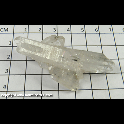 Mineral Specimen: Quartz, Double Terminated Cluster from Arkansas Mineral Specimen: Quartz, Double Terminated Cluster from Arkansas