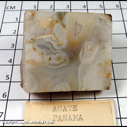Mineral Specimen: Agate from Panama Mineral Specimen: Agate from Panama