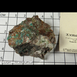 Mineral Specimen: Tyrolite, Malachite from Mammoth Mine, Mammoth, Tintic District, East Tintic Mts, Juab Co., Utah Mineral Specimen: Tyrolite, Malachite from Mammoth Mine, Mammoth, Tintic District, East Tintic Mts, Juab Co., Utah