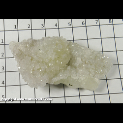 Mineral Specimen: Calcite on Datolite from Mina Aurora, Charcas, San Luis Potosi, Mexico Mineral Specimen: Calcite on Datolite from Mina Aurora, Charcas, San Luis Potosi, Mexico