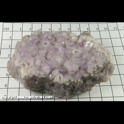 Mineral Specimen: Amethyst from Guanajuato, Guanajuato, Mexico Mineral Specimen: Amethyst from Guanajuato, Guanajuato, Mexico