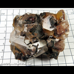 Mineral Specimen: Calcite from Santa Eulalia, Chihuahua, Mexico Mineral Specimen: Calcite from Santa Eulalia, Chihuahua, Mexico