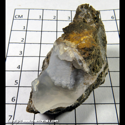 Mineral Specimen: Chalcedony from Kanan Road, Agoura Hills, Santa Monica Mts, Los Angeles Co., California Mineral Specimen: Chalcedony from Kanan Road, Agoura Hills, Santa Monica Mts, Los Angeles Co., California