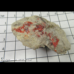 Mineral Specimen: Cinnabar from New Idria District, Diablo Range, Fresno Co, California Mineral Specimen: Cinnabar from New Idria District, Diablo Range, Fresno Co, California