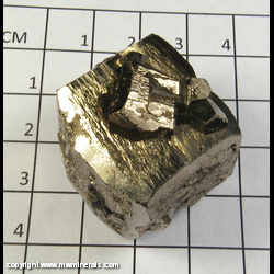 Mineral Specimen: Pyrite from Villa Rijo, Soria, Spain Pre-1974