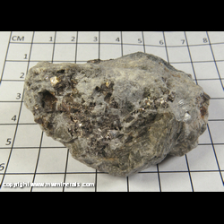 Mineral Specimen: Cobaltite from Espanola, Sudbury district, Ontario, Canada Mineral Specimen: Cobaltite from Espanola, Sudbury district, Ontario, Canada