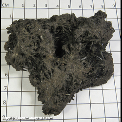 Mineral Specimen: Melilite Crystals from from Houghton Smelter, Houghton, Houghton Co., Michigan Mineral Specimen: Melilite Crystals from from Houghton Smelter, Houghton, Houghton Co., Michigan