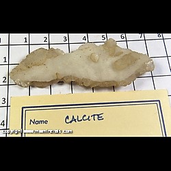 Mineral Specimen: Calcite, Two Generations from Pine Creek Mine, Scheelite, Bishop District, Inyo Co., California