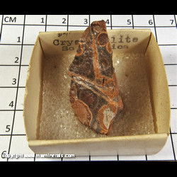 Mineral Specimen: Cristobalite in Obsidian from South Africa Mineral Specimen: Cristobalite in Obsidian from South Africa