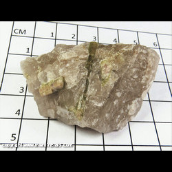 Mineral Specimen: Tourmaline in Quartz from Oxford Co., Maine Mineral Specimen: Tourmaline in Quartz from Oxford Co., Maine