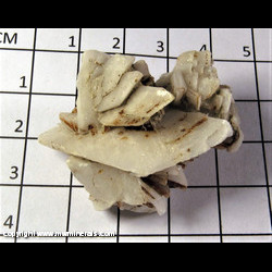 Mineral Specimen: Calcite Pseudomorph after Glauberite from Camp Verde, Yavapai Co, Arizona Mineral Specimen: Calcite Pseudomorph after Glauberite from Camp Verde, Yavapai Co, Arizona