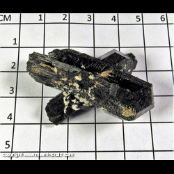 Mineral Specimen: Schorl Tourmaline, Albite from Erongo Mountain, Namibia