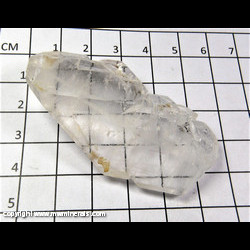 Mineral Specimen: Quartz, Alpine, Faden from Wana, South Waziristan, Pakistan