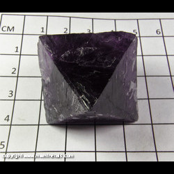 Mineral Specimen: Fluorite Octahedron from Cave-In-Rock, Hardin Co, Illinois Mineral Specimen: Fluorite Octahedron from Cave-In-Rock, Hardin Co, Illinois