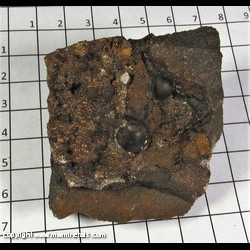 Mineral Specimen: Spherosiderite from Spokane, Spokane Co, Washington Mineral Specimen: Spherosiderite from Spokane, Spokane Co, Washington
