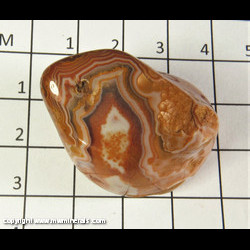 Mineral Specimen: Agate, Lake Superior (polished) from Upper Peninsula, Michigan Mineral Specimen: Agate, Lake Superior (polished) from Upper Peninsula, Michigan