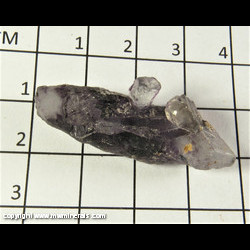 Mineral Specimen: Fluorite, Spinel Twin Crystal from Erongo Mountain, Namibia Mineral Specimen: Fluorite, Spinel Twin Crystal from Erongo Mountain, Namibia