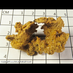 Mineral Specimen: Mimetite from Santa Eulalia, Chihuahua, Mexico Mineral Specimen: Mimetite from Santa Eulalia, Chihuahua, Mexico