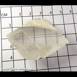Mineral Specimen: Calcite variety: Optical from Chihuahua, Mexico Mineral Specimen: Calcite variety: Optical from Chihuahua, Mexico