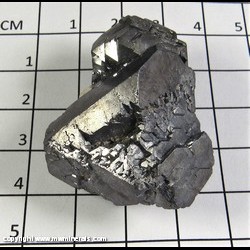 Mineral Specimen: Galena, Octahedral Crystals with Hopper Growth from Picher Field, Tri-State District, Cherokee Co, Kansas Mineral Specimen: Galena, Octahedral Crystals with Hopper Growth from Picher Field, Tri-State District, Cherokee Co, Kansas