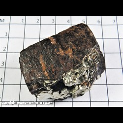 Mineral Specimen: Pyrite Partially Pseudomorphed to Limonite from Dubuque area, Dubuque Co., Iowa Mineral Specimen: Pyrite Partially Pseudomorphed to Limonite from Dubuque area, Dubuque Co., Iowa