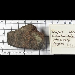 Mineral Specimen: Wolfeite (with likely Hagendorfite(TL) and from Hagendorf South Pegmatite (Cornelia Shaft), Hagendorf, Waidhaus, Bavaria, Germany Mineral Specimen: Wolfeite (with likely Hagendorfite(TL) and from Hagendorf South Pegmatite (Cornelia Shaft), Hagendorf, Waidhaus, Bavaria, Germany