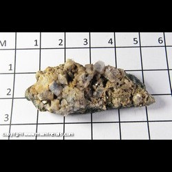 Mineral Specimen: Lawsonite from Reed Station, Tiburon Peninsula, Marin Co., California Mineral Specimen: Lawsonite from Reed Station, Tiburon Peninsula, Marin Co., California