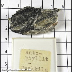 Mineral Specimen: Anthophyllite from Paakkila, Tuusniemi, Eastern Finland Region, Finland