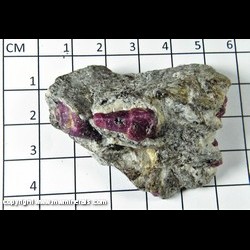 Mineral Specimen: Ruby Corundum from Mysore District, Karnataka, India