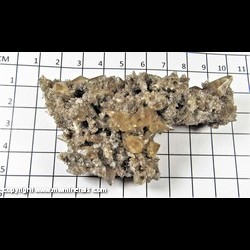 Mineral Specimen: Calcite from Maybee, Monroe Co., Michigan Mineral Specimen: Calcite from Maybee, Monroe Co., Michigan