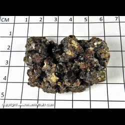 Mineral Specimen: Andradite Garnet, minor Epidote from Erongo Mountain, Erongo, Namibia