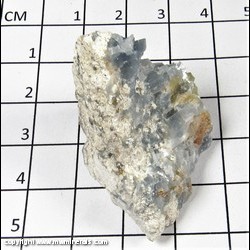 Mineral Specimen: Tobermorite, Fluorellestadite (Crestmorite/Wilkeite), Blue Calcite from Crestmore Quarries, Crestmore, Riverside County, California Mineral Specimen: Tobermorite, Fluorellestadite (Crestmorite/Wilkeite), Blue Calcite from Crestmore Quarries, Crestmore, Riverside County, California