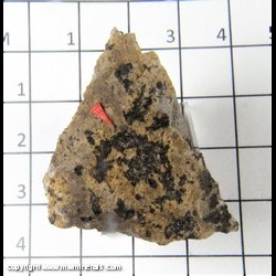 Mineral Specimen: Cannizzarite from La Fossa crater, Vulcano Island, Lipari, Eolie Islands, Messina Prov., Sicily, Italy Mineral Specimen: Cannizzarite from La Fossa crater, Vulcano Island, Lipari, Eolie Islands, Messina Prov., Sicily, Italy