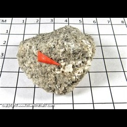 Mineral Specimen: Afghanite from Case Collina (Toscopomici quarry), Pitigliano, Grosseto Province, Tuscany, Italy