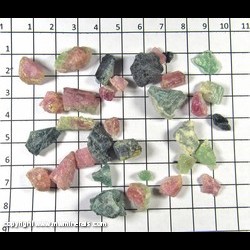 Mineral Specimen: Tourmaline Crystal Shards (Appx. 20 g) from Minas Gerais, Brazil