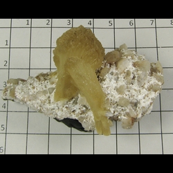 Mineral Specimen: Stilbite from Paterson, Pasaic Co, New Jersey Mineral Specimen: Stilbite from Paterson, Pasaic Co, New Jersey