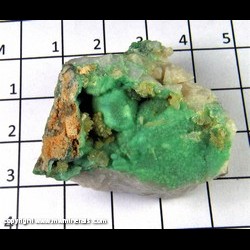 Mineral Specimen: Wavellite on Variscite from Dug Hill, Avant, Garland Co., Arkansas Mineral Specimen: Wavellite on Variscite from Dug Hill, Avant, Garland Co., Arkansas