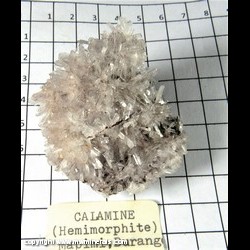 Mineral Specimen: Hemimorphite (Calamine) from Durango, Mexico Mineral Specimen: Hemimorphite (Calamine) from Durango, Mexico