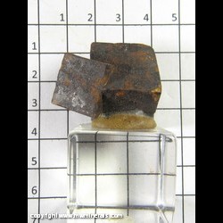 Mineral Specimen: Goethite Pseudomorph after Pyrite from North Saline Valley, Inyo Co., California Mineral Specimen: Goethite Pseudomorph after Pyrite from North Saline Valley, Inyo Co., California